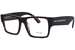 Prada PR A08V Eyeglasses Men's Full Rim Square Shape