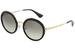 Prada Women's SPR50T SPR/50/T Fashion Round Sunglasses