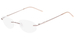 Pure Airlock Forever Eyeglasses Rimless Oval Shape