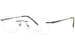 Pure Airlock Refine Eyeglasses Rimless Rectangle Shape