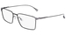 Pure P-4015 Eyeglasses Men's Full Rim Rectangle Shape