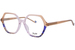 Pure P-6000 Eyeglasses Women's Full Rim