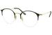 Ray Ban Men's Eyeglasses RB3578V RB/3578/V Half Rim RayBan Optical Frame