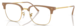 Ray Ban New Clubmaster RX7216 Eyeglasses Semi Rim Square Shape