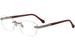 Roberto Cavalli Women's Eyeglasses Ste. Anne RC0763 0763 Rimless Optical Frame