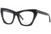 Saint Laurent Kate-Opt SL214 Eyeglasses Women's Full Rim Cat Eye