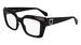 Salvatore Ferragamo SF3008 Eyeglasses Women's Full Rim Rectangle Shape