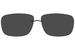 Silhouette Blend 5555-Bridge Style Clip-On Sunglasses