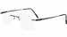 Silhouette Eyeglasses Racing Collection Chassis 5502 Rimless Optical Frame