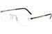 Silhouette Eyeglasses Titan Accent Chassis 5452 Rimless Optical Frame