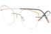 Silhouette Eyeglasses Titan Minimal Art The Icon Accent Rings 5518 Optical Frame