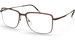 Silhouette Lite Wave 5534 Eyeglasses Full Rim Square Shape