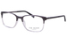 Ted Baker TFM007 Eyeglasses Men's Full Rim Rectangle Shape