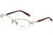 Tiffany & Co Women's Eyeglasses Twist Keys TF1106 TF/1106 Half Rim Optical Frame