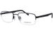 TitanFlex 827083 Eyeglasses Men's Semi Rim Rectangle Shape