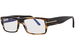 Tom Ford TF5835-B Eyeglasses Men's Full Rim Rectangle Shape