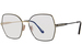 Tom Ford TF5876-B Eyeglasses Women's Full Rim Square Shape