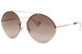 Tommy Hilfiger TH-Zendaya-II Sunglasses Women's Fashion Round Shades