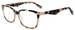 Tumi VTU015 Eyeglasses Women's Full Rim Rectangle Shape