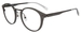 Tumi VTU025 Eyeglasses Men's Full Rim Round Shape