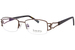 Tuscany Women's Eyeglasses 493 Half Rim Optical Frame