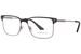 Versace 1276 Eyeglasses Men's Full Rim Rectangle Shape