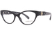 Versace 3305 Eyeglasses Women's Full Rim Cat Eye