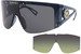 Versace VE4393 Sunglasses Shield Extra Interchangeable Lenses