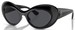 Versace VE4456U Sunglasses Women's Oval Shape