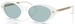 Versace VE4469 Sunglasses Women's Oval Shape - White/Blue-547172