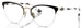 Vogue VO4304 Eyeglasses Women's Semi Rim Oval Shape