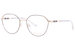 Yalea VYA017 Eyeglasses Women's Full Rim Oval Shape