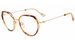 Yalea VYA038 Eyeglasses Women's Full Rim Round Shape