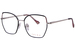 Yalea VYA043 Eyeglasses Women's Full Rim Square Shape