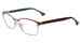 Zadig & Voltaire VZV022 Eyeglasses Women's Full Rim Rectangle Shape