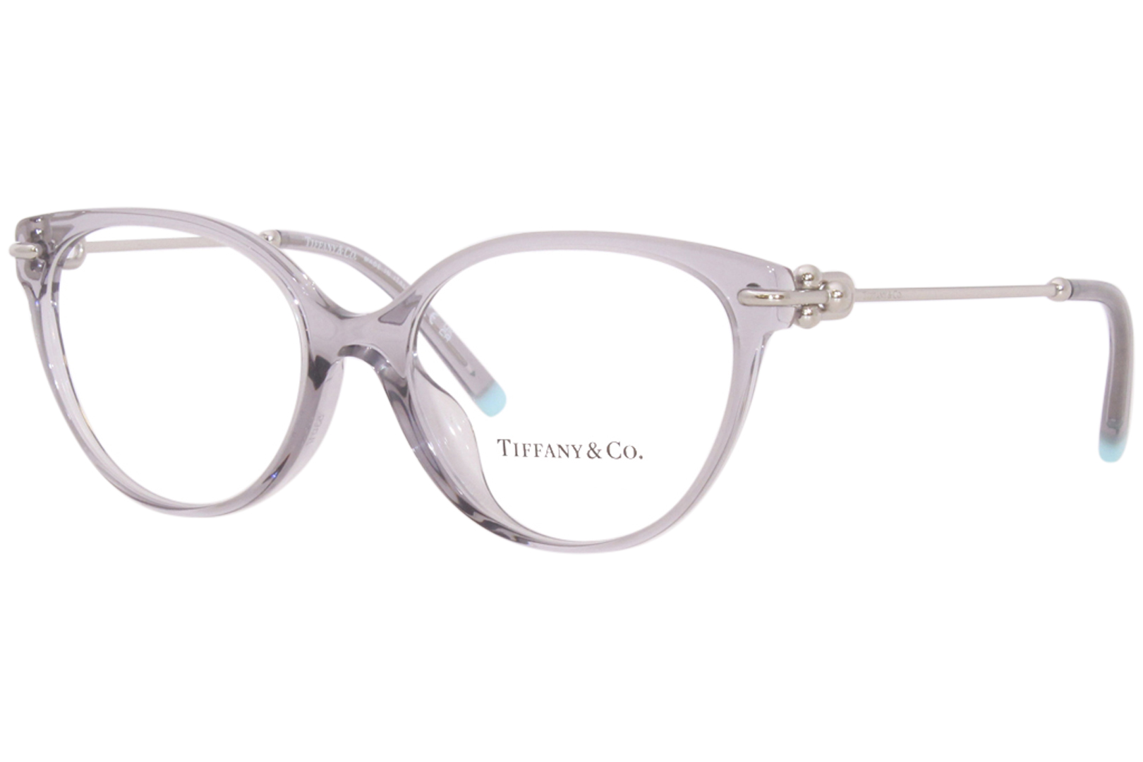 Tiffany & Co. TF2217F 8270 Eyeglasses Women's Crystal Grey/Silver Full Rim  53mm