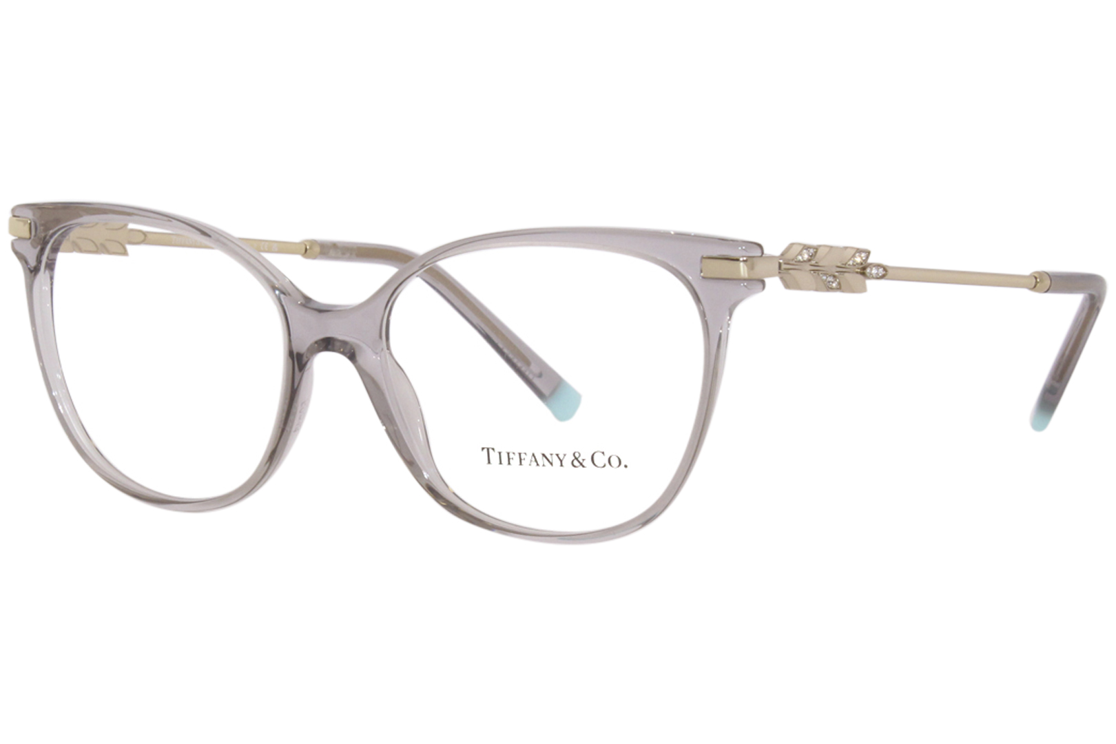 Tiffany And Co Tf2220b 8270 Eyeglasses Women S Crystal Grey Gold Full