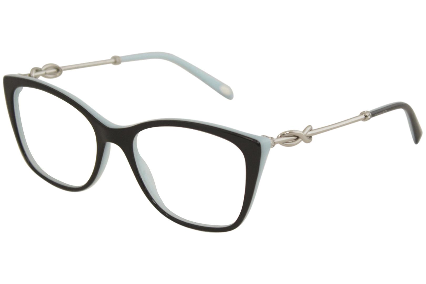 Tiffany Co Women S Eyeglasses TF2160B TF 2160 B Full Rim Optical   Tiffany And Co Womens Eyeglasses Tf2160b Tf 2160 B Full Rim Optical Frame Black Blue Gemstones 8055 1 