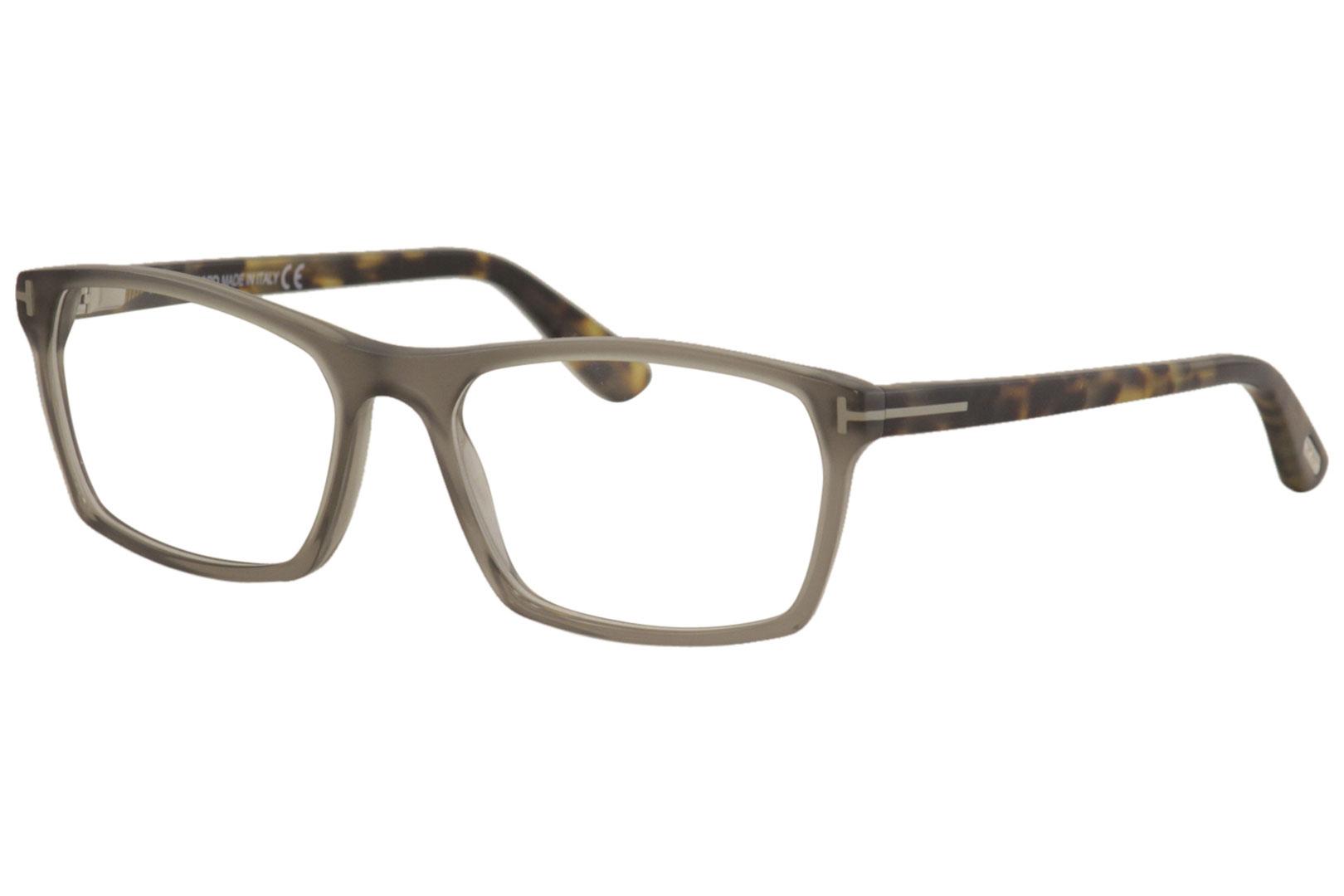 Tom Ford Eyeglasses TF5295 TF/5295 020 Matte Grey Full Rim Optical Frame  56mm 