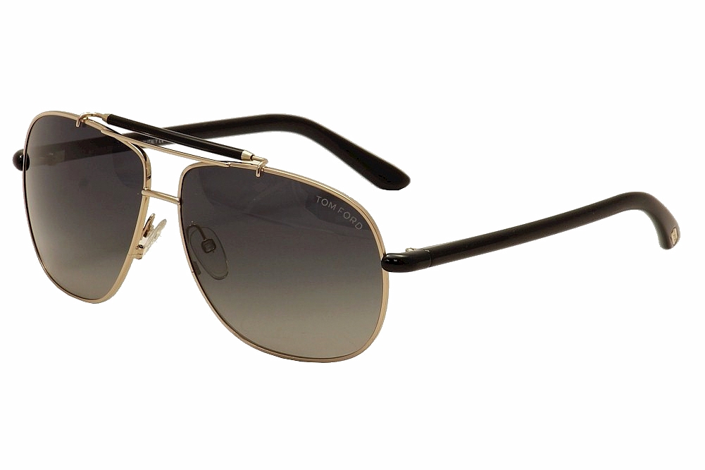 Tom Ford Men's Adrian TF243 TF/243 Polarized Aviator Sunglasses |  