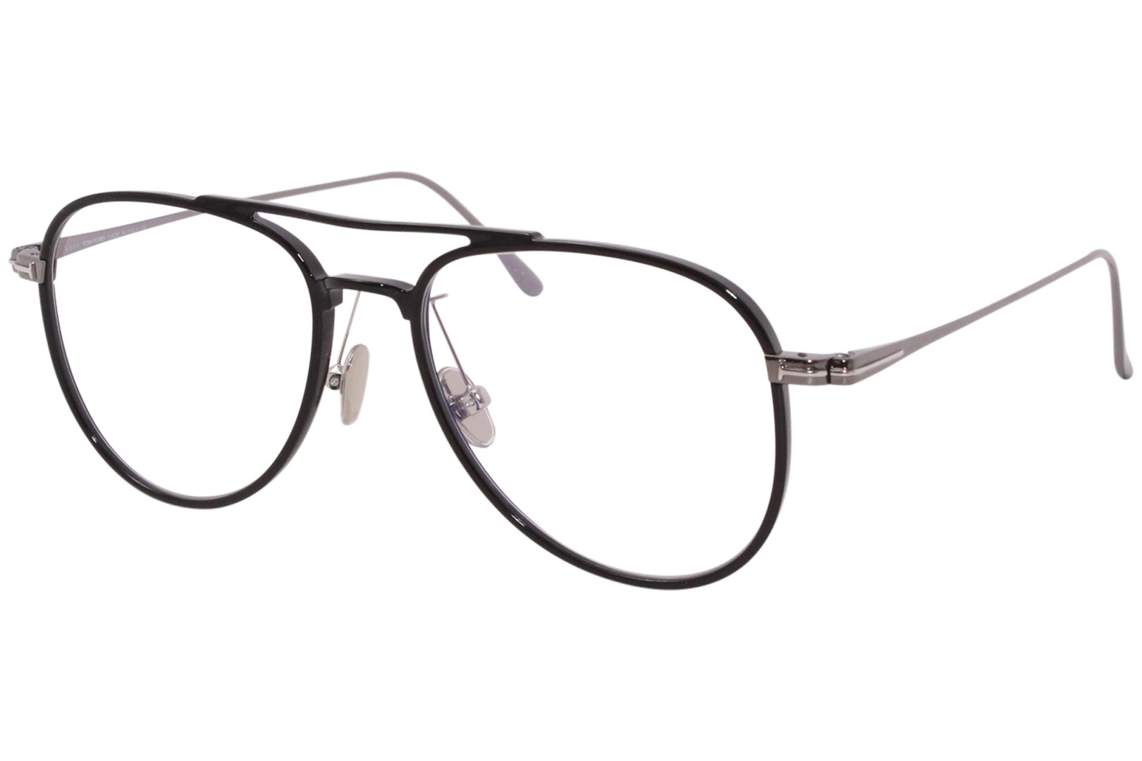 Tom Ford TF5666-B 048 Eyeglasses Transp. Brown/Rose Gold Full Rim Optical  Frame 