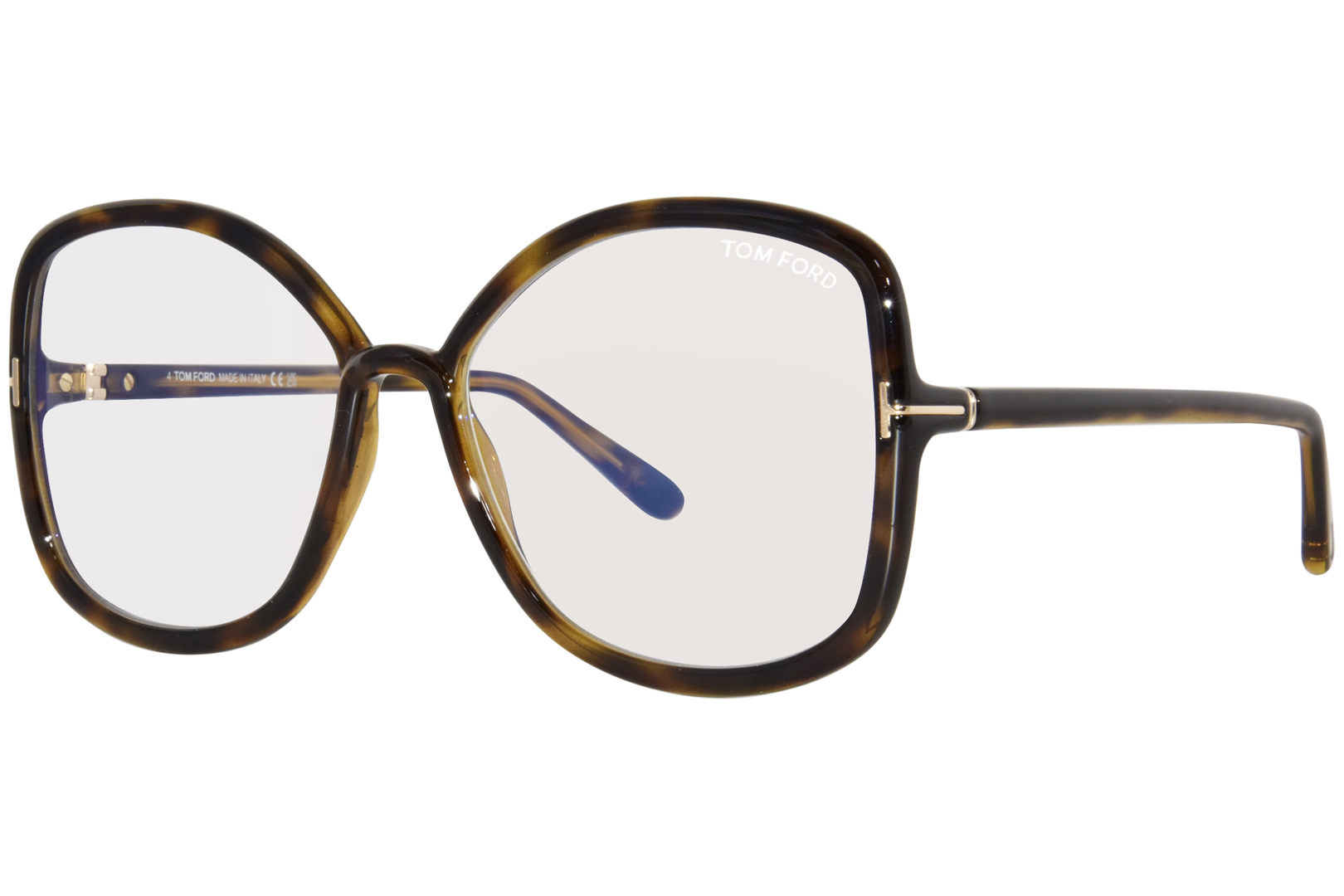 Tom Ford TF5845-B Eyeglasses Women's Full Rim Butterfly Shape ...