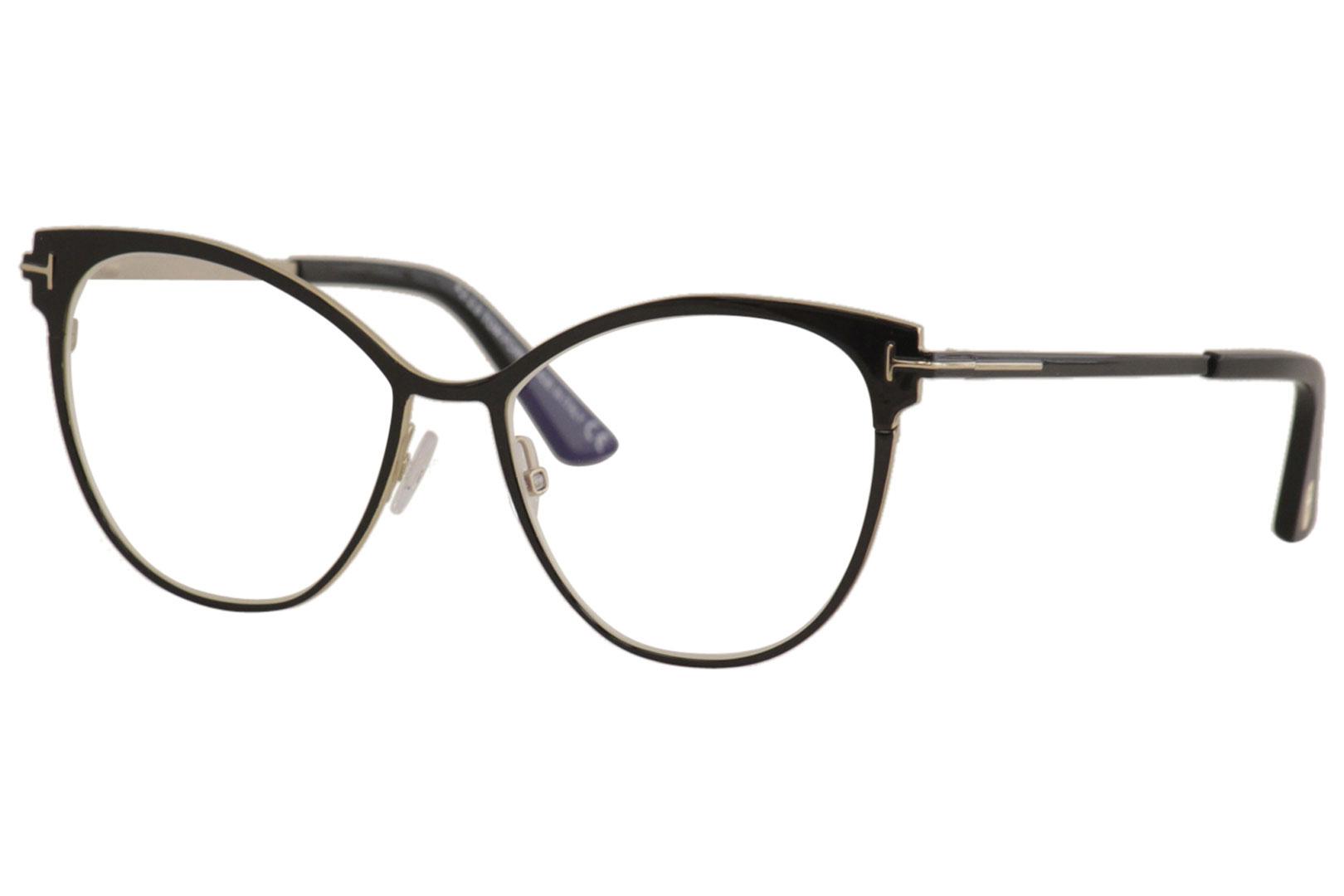 Tom Ford Eyeglasses TF5530-B TF/5530/B 001 Black Full Rim Optical Frame  54mm 