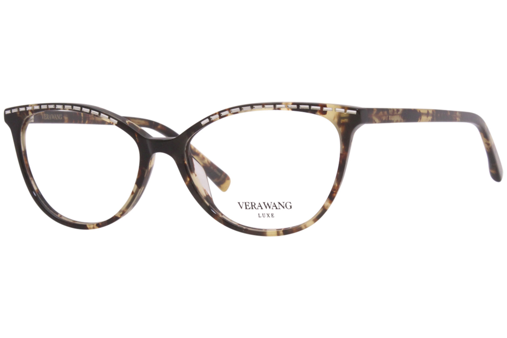 Vera Wang Eyeglasses Women's Lilah TO Tortoise 53-15-135mm | EyeSpecs.com