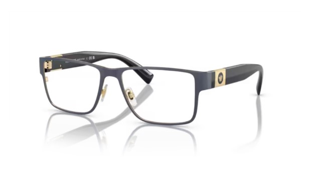 Versace blue eyeglass clearance frames