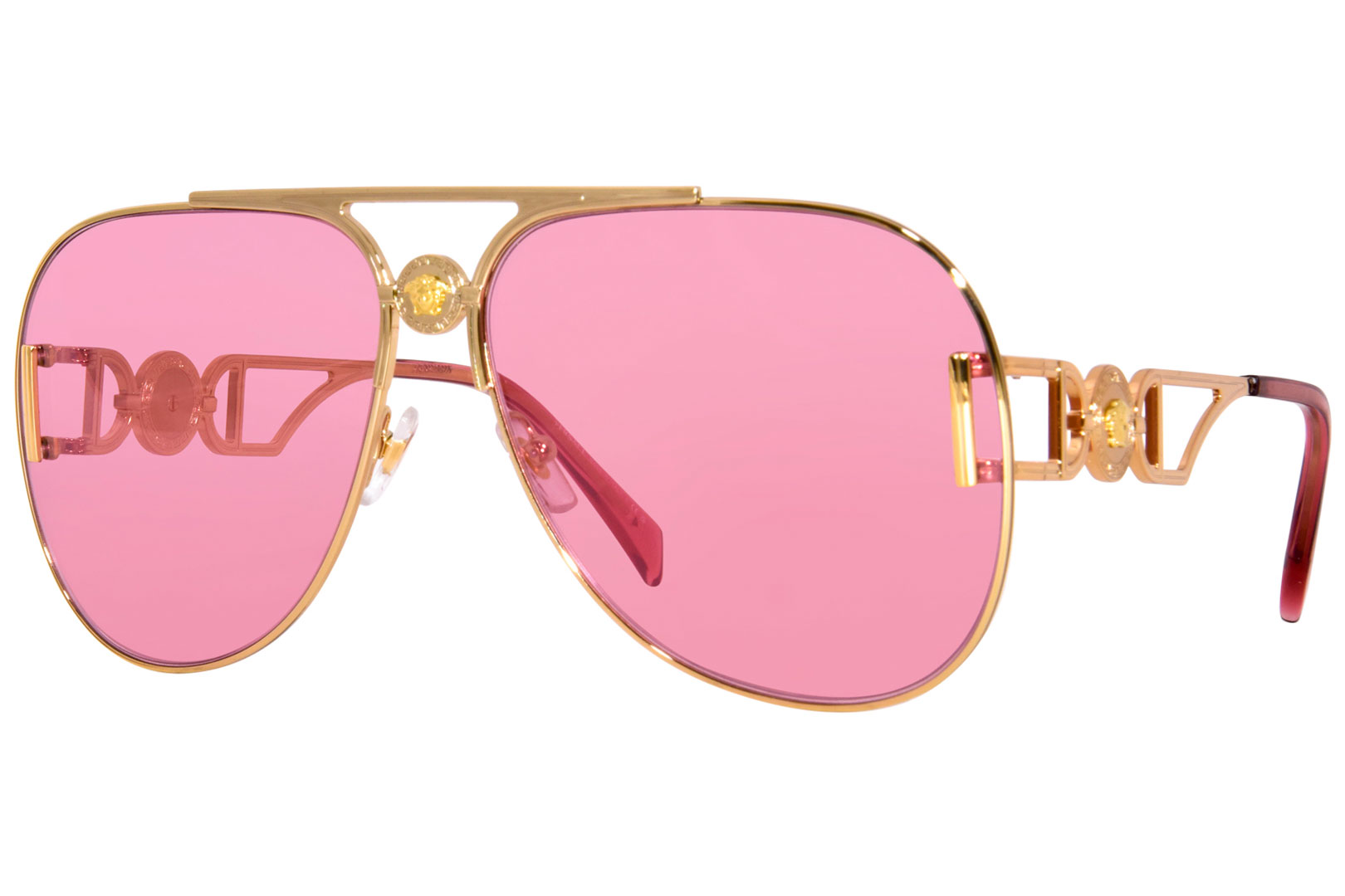 Versace pink mirror outlet sunglasses