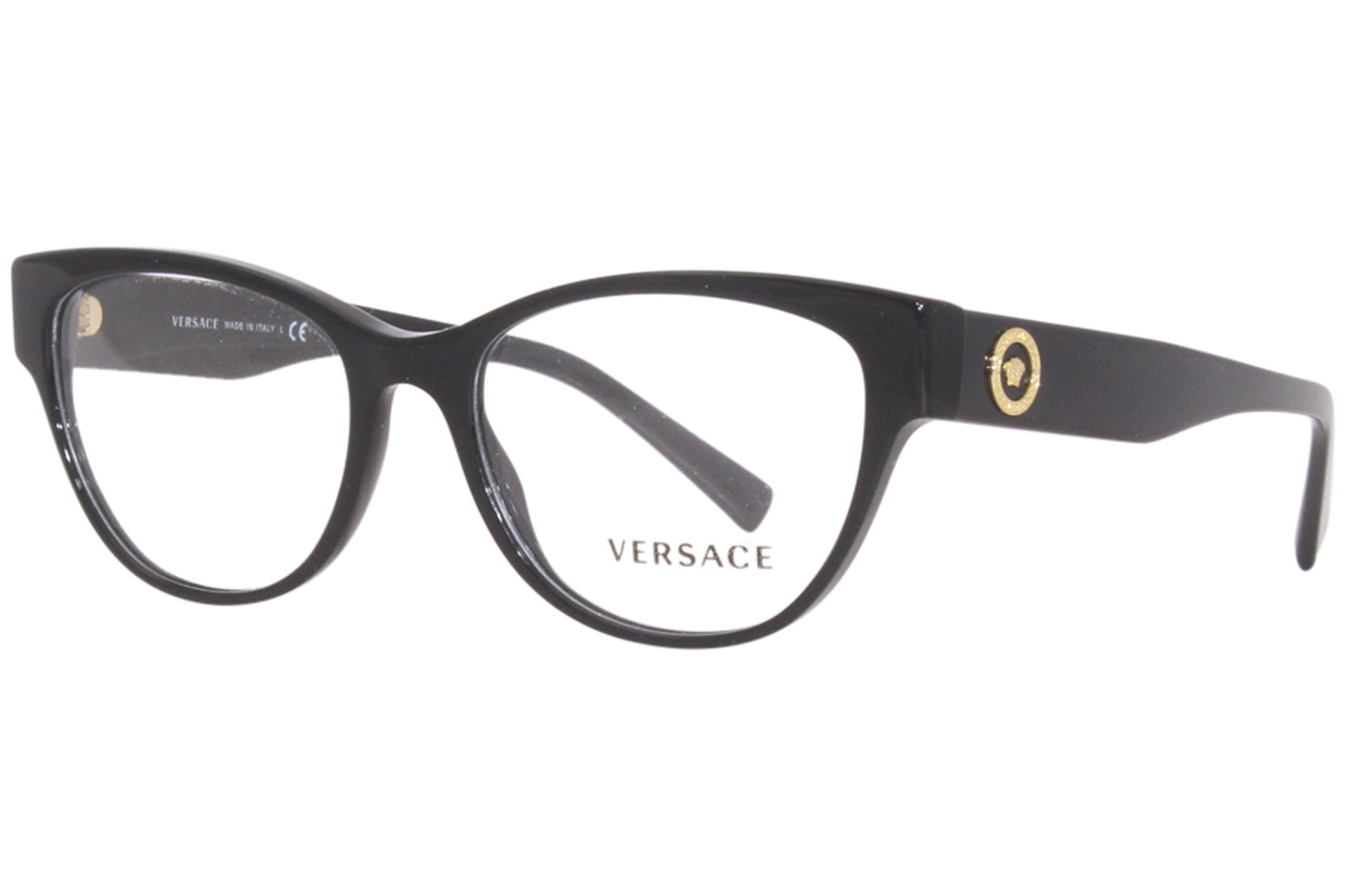 Versace Ve3287 Eyeglasses Womens Full Rim Cat Eye 