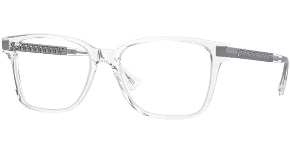 Versace Ve3340u 148 Eyeglasses Men S Crystal Full Rim Square Shape 53 17 145