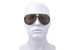 Porsche Design P8613 Pilot Sunglasses w/Extra Lenses