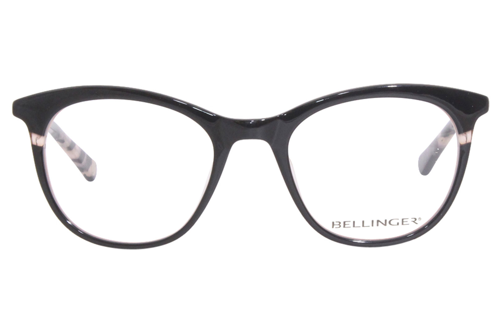 Bellinger Eyeglasses Frame Women's Chill C975 Peach Tortoise 49-20-140 |  EyeSpecs.com